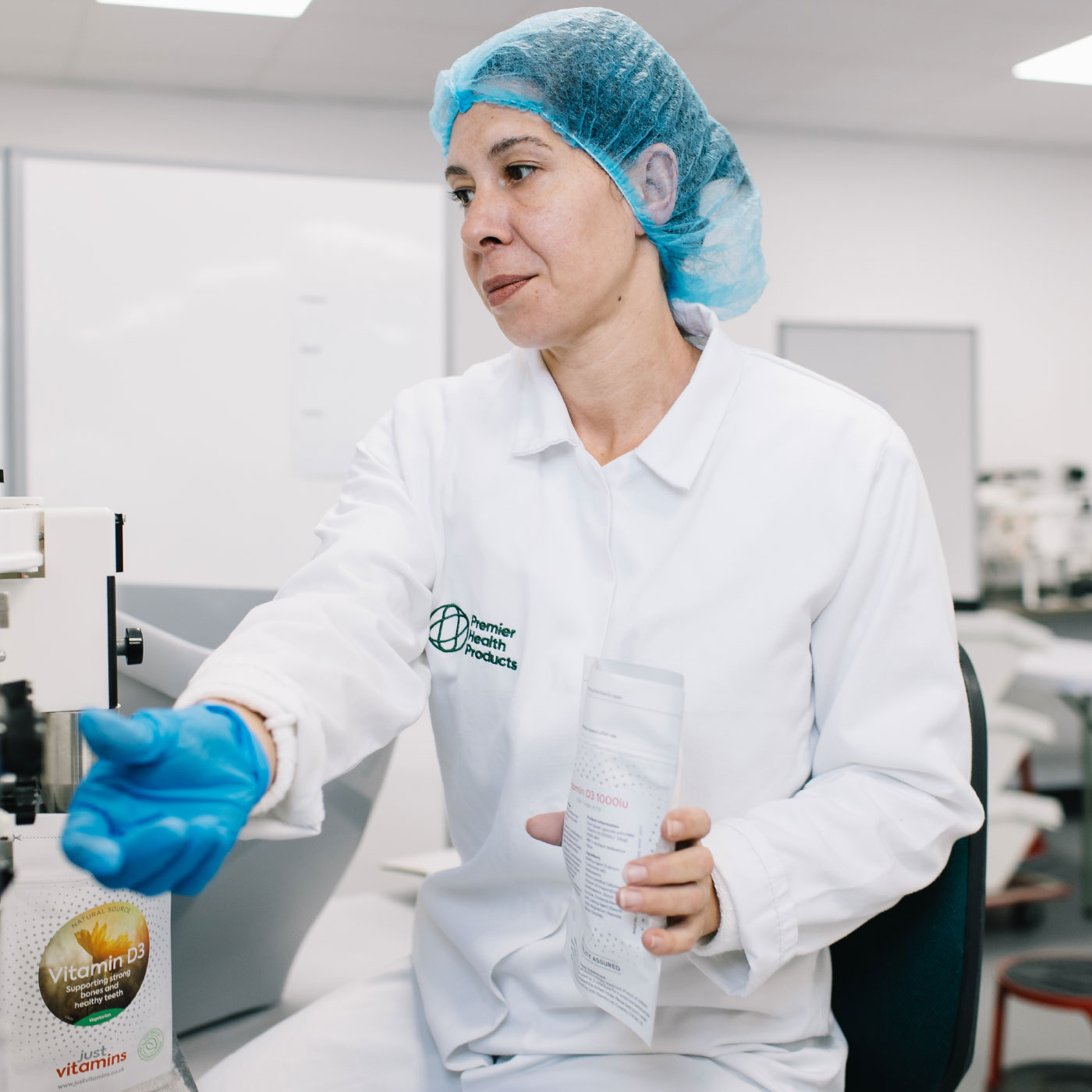 GMP certified manufacturing facility